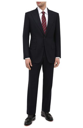Мужская хлопковая сорочка TOM FORD белого цвета по цене 45600 руб., арт. QFT190/94S1JE | Фото 2 Мужская хлопковая сорочка TOM FORD белого цвета, арт. QFT190/94S1JE | Фото 2 (Материал внешний: Хлопок; Длина (для топов): Стандартные; Случай: Формальный; Воротник: Кент; Рубашки М: Regular Fit; Рукава: Длинные; Стили: Классический; Мужское Кросс-КТ: Сорочка-одежда; Принт: Однотонные; Манжеты: На пуговицах)