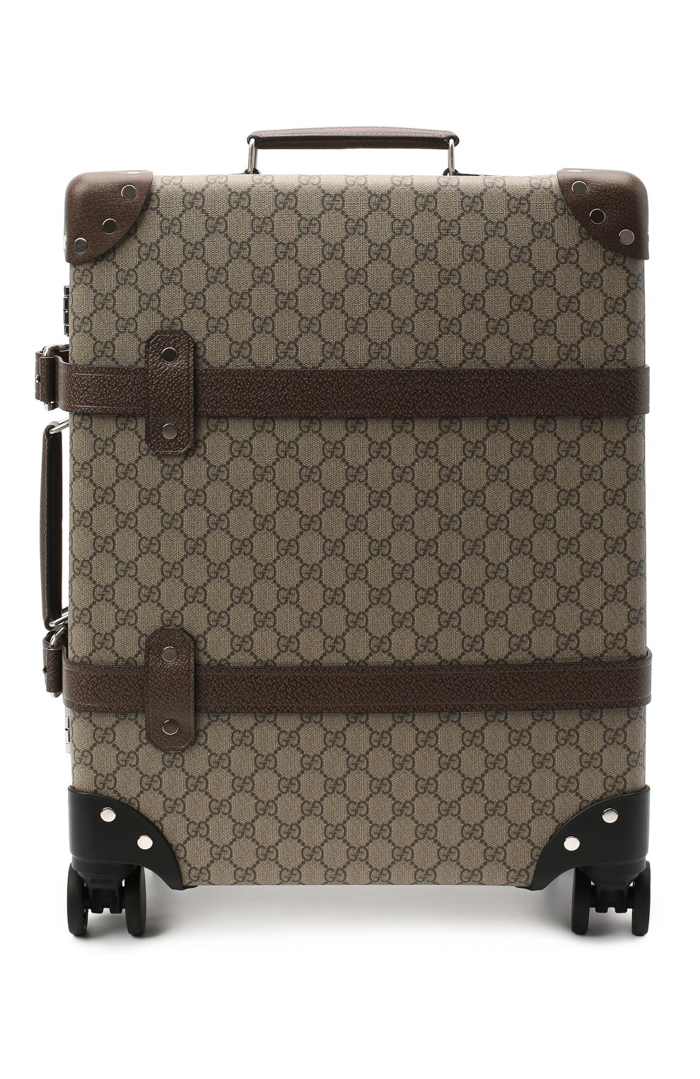 Мужской дорожный чемодан globe-trotter GUCCI бежевого цвета, арт. 533618/9VEFW | Фото 1