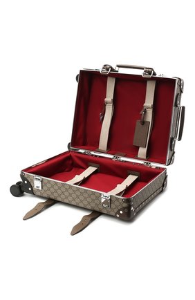 Мужской дорожный чемодан globe-trotter GUCCI бежевого цвета по цене 231600 руб., арт. 533618/9VEFW | Фото 4 Мужской дорожный чемодан globe-trotter GUCCI бежевого цвета, арт. 533618/9VEFW | Фото 4