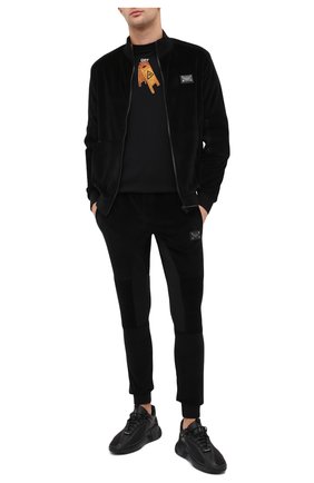 Мужская толстовка PHILIPP PLEIN черного цвета по цене 78300 руб., арт. F20C MJB2009 PJO002N | Фото 2 Мужская толстовка PHILIPP PLEIN черного цвета, арт. F20C MJB2009 PJO002N | Фото 2