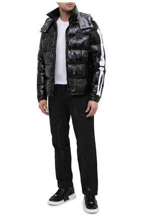 Мужская утепленная куртка PHILIPP PLEIN черного цвета по цене 287100 руб., арт. A20C MRB1580 PNY002N | Фото 2 Мужская утепленная куртка PHILIPP PLEIN черного цвета, арт. A20C MRB1580 PNY002N | Фото 2