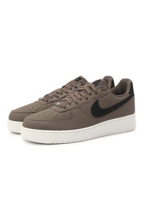 Мужские кожаные кеды air force 1 07 craft ridgerock NIKELAB черно-белого цвета по цене 8430 руб., арт. CT2317-200 | Фото 1 Мужские кожаные кеды air force 1 07 craft ridgerock NIKELAB черно-белого цвета, арт. CT2317-200 | Фото 1