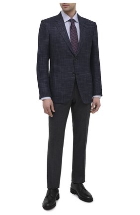 Мужские кожаные дерби ERMENEGILDO ZEGNA черного цвета по цене 81900 руб., арт. A4747X-LHCV0 | Фото 2 Мужские кожаные дерби ERMENEGILDO ZEGNA черного цвета, арт. A4747X-LHCV0 | Фото 2