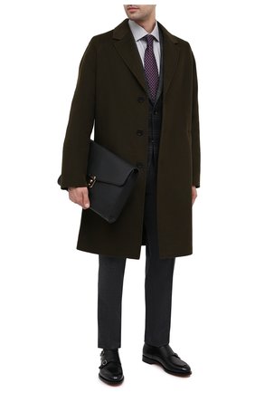 Мужская кожаная папка для документов SANTONI черного цвета по цене 88650 руб., арт. UFBBA2003F0-HMA1N01 | Фото 2 Мужская кожаная папка для документов SANTONI черного цвета, арт. UFBBA2003F0-HMA1N01 | Фото 2