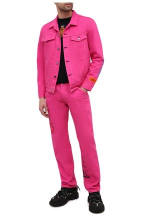 Мужские джинсы heron preston x levi's HERON PRESTON розового цвета по цене 29850 руб., арт. HMYA007S209270202828 | Фото 2 Мужские джинсы heron preston x levi's HERON PRESTON розового цвета, арт. HMYA007S209270202828 | Фото 2