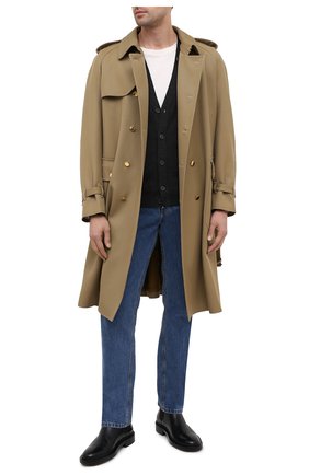 Мужская шерстяной кардиган ALEXANDER MCQUEEN черного цвета по цене 85000 руб., арт. 626448/Q1WZI | Фото 2 Мужская шерстяной кардиган ALEXANDER MCQUEEN черного цвета, арт. 626448/Q1WZI | Фото 2