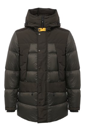 Мужская пуховик PARAJUMPERS хаки цвета по цене 78300 руб., арт. EN04/SHEDIR | Фото 1 Мужская пуховик PARAJUMPERS хаки цвета, арт. EN04/SHEDIR | Фото 1 (Материал внешний: Синтетический материал; Материал подклада: Синтетический материал; Рукава: Длинные; Мужское Кросс-КТ: Пуховик-верхняя одежда, Верхняя одежда, пуховик-короткий; Стили: Кэжуэл; Кросс-КТ: Пуховик, Куртка; Материал утеплителя: Пух и перо; Длина (верхняя одежда): До середины бедра)