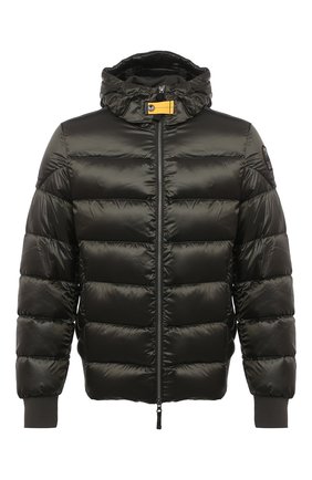Мужская пуховая куртка PARAJUMPERS хаки цвета по цене 55200 руб., арт. SX13/PHARRELL | Фото 1 Мужская пуховая куртка PARAJUMPERS хаки цвета, арт. SX13/PHARRELL | Фото 1