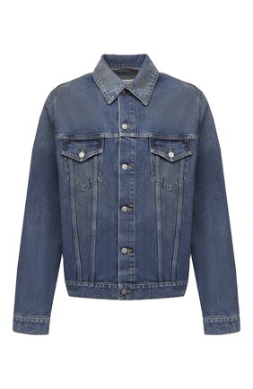 Мужская джинсовая куртка MAISON MARGIELA синего цвета по цене 72200 руб., арт. S50AM0483/S30561 | Фото 1 Мужская джинсовая куртка MAISON MARGIELA синего цвета, арт. S50AM0483/S30561 | Фото 1