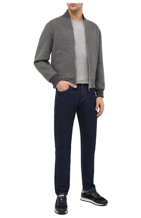 Мужская лонгслив из шелка и хлопка RALPH LAUREN серого цвета по цене 47000 руб., арт. 790799193 | Фото 2 Мужская лонгслив из шелка и хлопка RALPH LAUREN серого цвета, арт. 790799193 | Фото 2