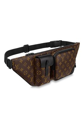 Мужская поясная сумка christopher LOUIS VUITTON коричневого цвета по цене 129000 руб., арт. M45337 | Фото 2 Мужская поясная сумка christopher LOUIS VUITTON коричневого цвета, арт. M45337 | Фото 2