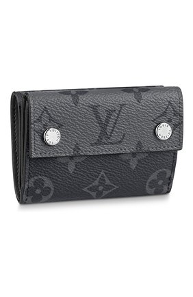 Мужской портмоне discovery compact LOUIS VUITTON темно-серого цвета по цене 40000 руб., арт. M45417 | Фото 1 Мужской портмоне discovery compact LOUIS VUITTON темно-серого цвета, арт. M45417 | Фото 1
