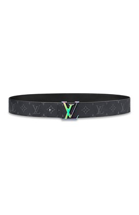 Мужской двусторонний ремень lv prism mini LOUIS VUITTON черного цвета по цене 44500 руб., арт. M0267V | Фото 1 Мужской двусторонний ремень lv prism mini LOUIS VUITTON черного цвета, арт. M0267V | Фото 1