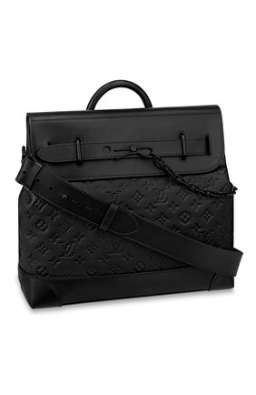 Мужская сумка steamer LOUIS VUITTON черного цвета по цене 360000 руб., арт. M55701 | Фото 1 Мужская сумка steamer LOUIS VUITTON черного цвета, арт. M55701 | Фото 1