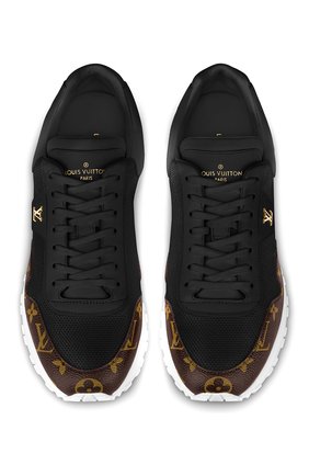 Мужские кроссовки run away LOUIS VUITTON черного цвета по цене 81500 руб., арт. 1A80PT | Фото 2 Мужские кроссовки run away LOUIS VUITTON черного цвета, арт. 1A80PT | Фото 2