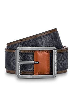 Мужской двусторонний ремень reverso LOUIS VUITTON серого цвета по цене 41500 руб., арт. M0262T | Фото 2 Мужской двусторонний ремень reverso LOUIS VUITTON серого цвета, арт. M0262T | Фото 2
