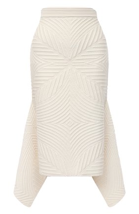 Женская шерстяная юбка ALEXANDER MCQUEEN белого цвета по цене 130500 руб., арт. 641897/Q1AR0 | Фото 1 Женская шерстяная юбка ALEXANDER MCQUEEN белого цвета, арт. 641897/Q1AR0 | Фото 1