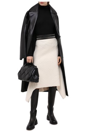 Женская шерстяная юбка ALEXANDER MCQUEEN белого цвета по цене 130500 руб., арт. 641897/Q1AR0 | Фото 2 Женская шерстяная юбка ALEXANDER MCQUEEN белого цвета, арт. 641897/Q1AR0 | Фото 2
