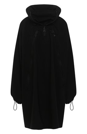 Женский плащ BOTTEGA VENETA черного цвета по цене 198000 руб., арт. 644979/V02Q0 | Фото 1 Женский плащ BOTTEGA VENETA черного цвета, арт. 644979/V02Q0 | Фото 1