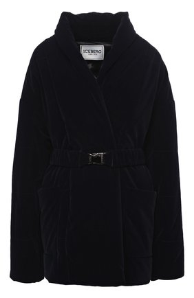 Женская куртка ICEBERG темно-синего цвета по цене 62100 руб., арт. 20I I2P0/J021/5A44 | Фото 1 Женская куртка ICEBERG темно-синего цвета, арт. 20I I2P0/J021/5A44 | Фото 1