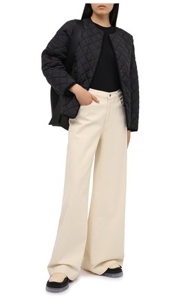 Женская хлопковая футболка ALEXANDERWANG.T черного цвета по цене 9190 руб., арт. 4CC1201152 | Фото 2 Женская хлопковая футболка ALEXANDERWANG.T черного цвета, арт. 4CC1201152 | Фото 2