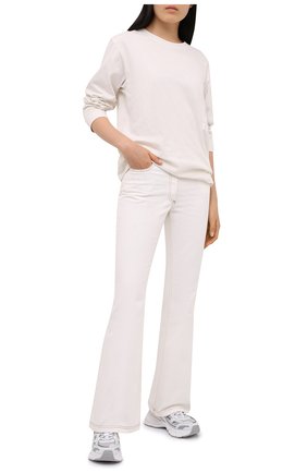 Женская хлопковый лонгслив ALEXANDERWANG.T белого цвета по цене 9950 руб., арт. 4CC1201151 | Фото 2 Женская хлопковый лонгслив ALEXANDERWANG.T белого цвета, арт. 4CC1201151 | Фото 2