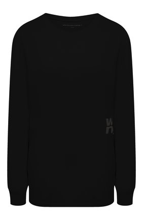 Женская хлопковый лонгслив ALEXANDERWANG.T черного цвета по цене 9950 руб., арт. 4CC1201151 | Фото 1 Женская хлопковый лонгслив ALEXANDERWANG.T черного цвета, арт. 4CC1201151 | Фото 1