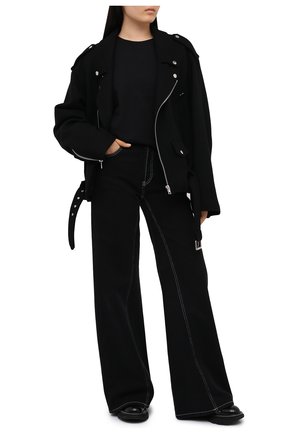 Женская хлопковый лонгслив ALEXANDERWANG.T черного цвета по цене 9950 руб., арт. 4CC1201151 | Фото 2 Женская хлопковый лонгслив ALEXANDERWANG.T черного цвета, арт. 4CC1201151 | Фото 2