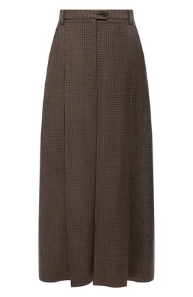 Женские шерстяные брюки MAISON MARGIELA коричневого цвета по цене 103500 руб., арт. S51MA0426/S53200 | Фото 1 Женские шерстяные брюки MAISON MARGIELA коричневого цвета, арт. S51MA0426/S53200 | Фото 1