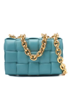 Женская сумка chain cassette BOTTEGA VENETA голубого цвета по цене 271500 руб., арт. 631421/VBWZ0 | Фото 6 Женская сумка chain cassette BOTTEGA VENETA голубого цвета, арт. 631421/VBWZ0 | Фото 6