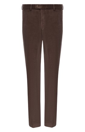 Мужские хлопковые брюки HILTL серого цвета, арт. 74818/60-70 | Фото 1 (Длина (брюки, джинсы): Стандартные; Материал внешний: Хлопок; Случай: Повседневный; Big sizes: Big Sizes; Стили: Кэжуэл)