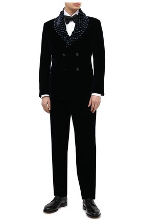 Мужской пиджак GIORGIO ARMANI темно-синего цвета по цене 224000 руб., арт. 9WGGG0B4/T0025 | Фото 2 Мужской пиджак GIORGIO ARMANI темно-синего цвета, арт. 9WGGG0B4/T0025 | Фото 2