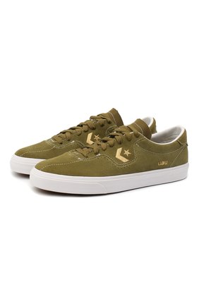 Мужские замшевые кеды louie lopez pro CONVERSE хаки цвета по цене 7100 руб., арт. 168669 | Фото 1 Мужские замшевые кеды louie lopez pro CONVERSE хаки цвета, арт. 168669 | Фото 1