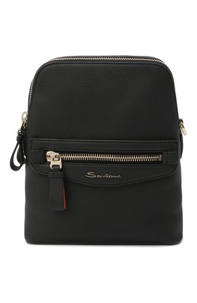 Мужская кожаная сумка SANTONI черного цвета по цене 66800 руб., арт. UIBBA2008LI-HMA1N01 | Фото 1 Мужская кожаная сумка SANTONI черного цвета, арт. UIBBA2008LI-HMA1N01 | Фото 1