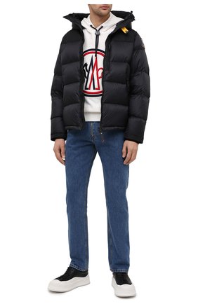 Мужская пуховая куртка PARAJUMPERS темно-синего цвета по цене 79950 руб., арт. EN06/RIN | Фото 2 Мужская пуховая куртка PARAJUMPERS темно-синего цвета, арт. EN06/RIN | Фото 2