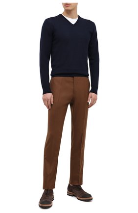 Мужской кашемировый пуловер RALPH LAUREN темно-синего цвета по цене 94450 руб., арт. 790509349 | Фото 2 Мужской кашемировый пуловер RALPH LAUREN темно-синего цвета, арт. 790509349 | Фото 2
