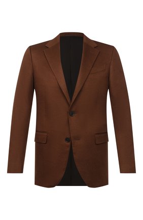 Мужской кашемировый пиджак ERMENEGILDO ZEGNA светло-коричневого цвета по цене 249500 руб., арт. 869534/121220 | Фото 1 Мужской кашемировый пиджак ERMENEGILDO ZEGNA светло-коричневого цвета, арт. 869534/121220 | Фото 1