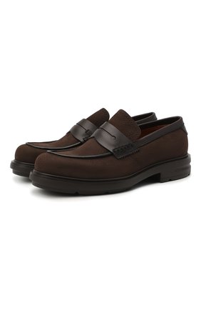 Мужские кожаные пенни-лоферы ERMENEGILDO ZEGNA коричневого цвета по цене 58250 руб., арт. A4580X-LHGUE | Фото 1 Мужские кожаные пенни-лоферы ERMENEGILDO ZEGNA коричневого цвета, арт. A4580X-LHGUE | Фото 1