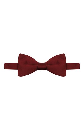 Мужской шелковый галстук-бабочка ERMENEGILDO ZEGNA бордового цвета, арт. Z8D60/4SE | Фото 1 (Материал: Текстиль, Шелк)
