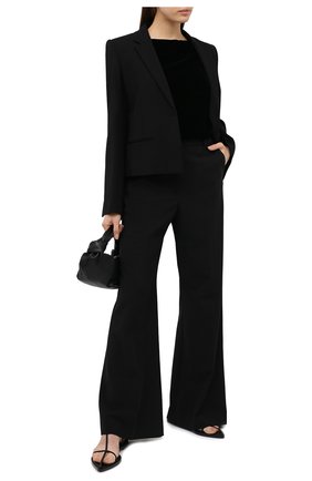 Женский бархатный топ GIORGIO ARMANI синего цвета по цене 117500 руб., арт. 0WHCK00Z/T01FD | Фото 2 Женский бархатный топ GIORGIO ARMANI синего цвета, арт. 0WHCK00Z/T01FD | Фото 2