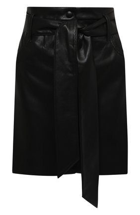 Женская юбка NANUSHKA черного цвета по цене 32300 руб., арт. MEDA_BLACK_VEGAN LEATHER | Фото 1 Женская юбка NANUSHKA черного цвета, арт. MEDA_BLACK_VEGAN LEATHER | Фото 1