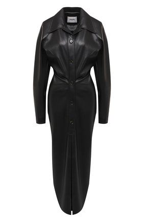 Женское платье NANUSHKA черного цвета по цене 65400 руб., арт. SAMI_BLACK_VEGAN LEATHER | Фото 1 Женское платье NANUSHKA черного цвета, арт. SAMI_BLACK_VEGAN LEATHER | Фото 1