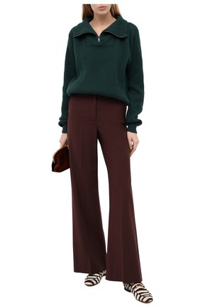 Женские кожаные лоферы jordaan GUCCI черно-белого цвета по цене 70500 руб., арт. 629081/D4MS0 | Фото 2 Женские кожаные лоферы jordaan GUCCI черно-белого цвета, арт. 629081/D4MS0 | Фото 2