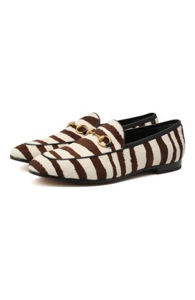 Женские кожаные лоферы jordaan GUCCI черно-белого цвета по цене 103000 руб., арт. 629081/D4MS0 | Фото 1 Женские кожаные лоферы jordaan GUCCI черно-белого цвета, арт. 629081/D4MS0 | Фото 1 (Подошва: Плоская; Каблук высота: Низкий; Материал внутренний: Натуральная кожа; Материал внешний: Кожа; Региональные ограничения белый список (Axapta Mercury): RU)