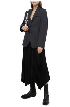 Женские кожаные ботинки bv lean BOTTEGA VENETA черного цвета по цене 110500 руб., арт. 639831/V00M0 | Фото 2 Женские кожаные ботинки bv lean BOTTEGA VENETA черного цвета, арт. 639831/V00M0 | Фото 2