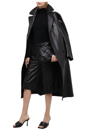 Женские кожаные мюли bv rubber BOTTEGA VENETA черного цвета по цене 69000 руб., арт. 639943/VBP30 | Фото 2 Женские кожаные мюли bv rubber BOTTEGA VENETA черного цвета, арт. 639943/VBP30 | Фото 2