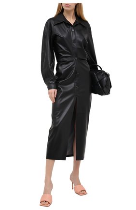 Женские кожаные мюли bv rubber lido BOTTEGA VENETA персикового цвета по цене 69000 руб., арт. 639943/VBP30 | Фото 2 Женские кожаные мюли bv rubber lido BOTTEGA VENETA персикового цвета, арт. 639943/VBP30 | Фото 2