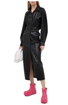 Женские сапоги bv puddle BOTTEGA VENETA розового цвета по цене 42350 руб., арт. 640045/V00P0 | Фото 2 Женские сапоги bv puddle BOTTEGA VENETA розового цвета, арт. 640045/V00P0 | Фото 2