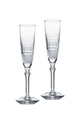 Набор из 2-х фужеров для шампанского diamant BACCARAT прозрачного цвета по цене 0 руб., арт. 2 807 400 | Фото 1 Набор из 2-х фужеров для шампанского diamant BACCARAT прозрачного цвета, арт. 2 807 400 | Фото 1 (Интерьер_коллекция: Diamant; Ограничения доставки: fragile-2)