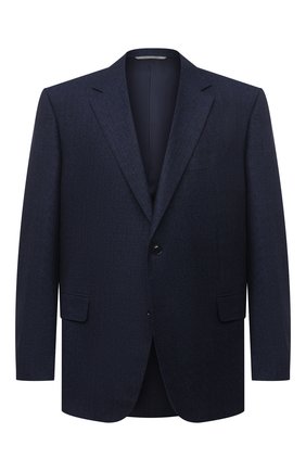 Мужской шерстяной пиджак CANALI темно-синего цвета по цене 126000 руб., арт. 11280/CF02805/112/60-64 | Фото 1 Мужской шерстяной пиджак CANALI темно-синего цвета, арт. 11280/CF02805/112/60-64 | Фото 1